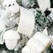 White and Gold Christmas Ribbon 2.5" X 10 Yards White Faux Fur Wired Ribbon with Gold Polka Dot, White Polka Dot Ribbon for Christmas Trees, Bows, Wreaths, Garlands, Gift Wrapping, Home Decor